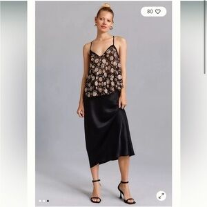 NWT Anthropologie Let Me Be Embellished Tank Top​​​​​​​